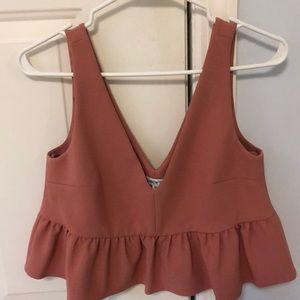 Elizabeth and James cropped top